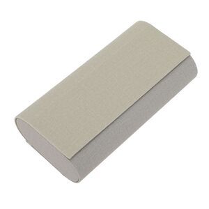 Eyeglasses Case Portable Eyeglasses Storage Beige Gray